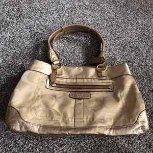 Coach Signature Tote Purse